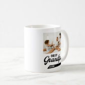最高のGrandpa Ever写真 コーヒーマグカップ (正面右)