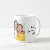 最高のGrandpa Ever写真 コーヒーマグカップ (正面右)