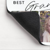 最高のGrandpa Ever書道6写真コラージュ マウスパッド (コーナー)