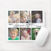 最高のGrandpa Ever書道6写真コラージュ マウスパッド (マウス)