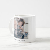 最高のGrandpa Ever祖父フルフォト コーヒーマグカップ (正面左)