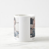 最高のGrandpa Ever祖父フルフォト コーヒーマグカップ (中央)