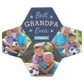 最高のGrandpa Ever |グランカスタムパ写真 サッカーボール (フラット)