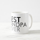 最高のGrandpa Ever コーヒーマグカップ (正面右)