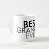 最高のGrandpa Ever コーヒーマグカップ (正面左)