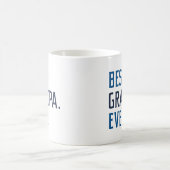最高のGrandpa Ever コーヒーマグカップ (中央)