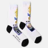 最高のGrandpa Ever |トロフィー写真コラージュ#1 ソックス (右)