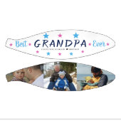 最高のGrandpa Ever | 手書きの写真コラージュ ミニバスケットボール (パネル)