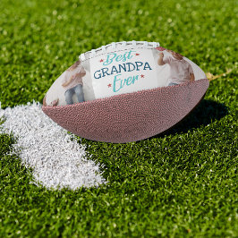 最高のGrandpa Ever |手書きフォトコラージュ アメリカンフットボール