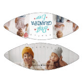 最高のGrandpa Ever |手書きフォトコラージュ アメリカンフットボール (パネル)