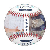 最高のGrandpa Ever |祖父の父の日の写真 野球ボール (正面)