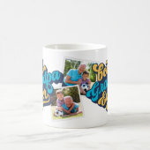 最高のGrandpa Ever |祖父写真 コーヒーマグカップ (中央)