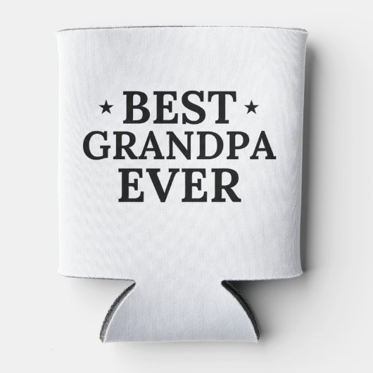最高のGrandpa Ever 缶クーラー (正面)
