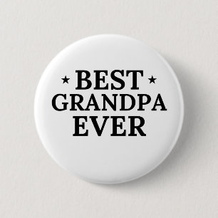 最高のGrandpa Ever 缶バッジ
