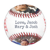 最高のGrandpa Ever 野球ボール (裏面)