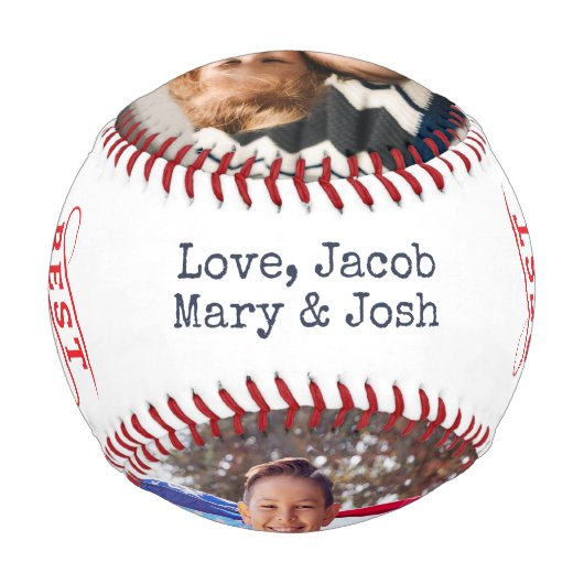 最高のGrandpa Ever 野球ボール (裏面)