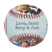 最高のGrandpa Ever 野球ボール (裏面)