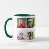 最高のGrandpa Ever 10 xフォトコラージュ孫 マグカップ (左)