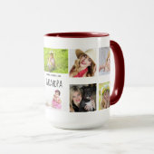 最高のGrandpa Ever 10 xフォトコラージュGrandkids マグカップ (正面右)