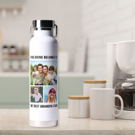 最高のGrandpa Ever 3の写真 ウォーターボトル