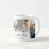 最高のGrandpa Ever 3 Photo コーヒーマグカップ (正面右)