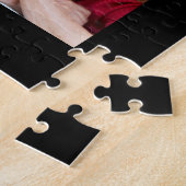 最高のGrandpa Ever 4フォトコラージュおもしろいKeepsake ジグソーパズル (側面)