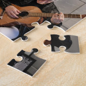 最高のGrandpa Ever 8フォトコラージジグソーパズル ジグソーパズル (側面)