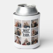 最高のGrandpa Ever 8フォトコラージュクーラーボックス 缶クーラー (缶正面)