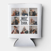 最高のGrandpa Ever 8フォトコラージュクーラーボックス 缶クーラー (正面)