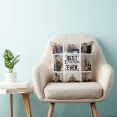 最高のGrandpa Ever 8フォトコラージュ装飾用クッション クッション (椅子)