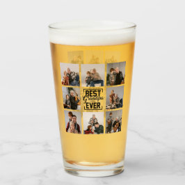 最高のGrandpa Ever 8フォトコラージュ タンブラーグラス