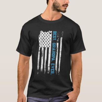 最高のGrandpa Ever American Usa国旗™S日 Tシャツ