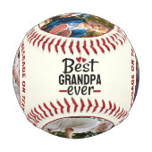 最高のGrandpa Ever Baseball Grandpa Gift 野球ボール (裏面)