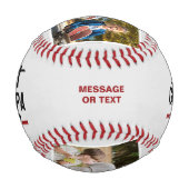 最高のGrandpa Ever Baseball Grandpa Gift 野球ボール (裏面)