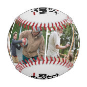 最高のGrandpa Ever Baseball Grandpa Gift 野球ボール (正面)