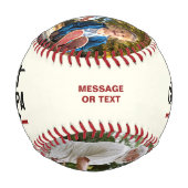 最高のGrandpa Ever Baseball Grandpa Gift 野球ボール (裏面)