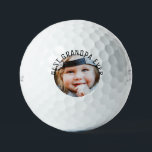 最高のGrandpa Ever Child Photo Titleist Pro V1 ゴルフボール<br><div class="desc">最高のおじいちゃん。孫の写真。</div>