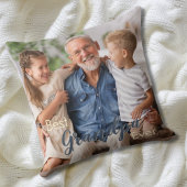 最高のGrandpa Ever Denim Blue 2枚 クッション