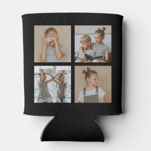 最高のGrandpa Ever Gift 4フォトクーラーボックス 缶クーラー (裏面)