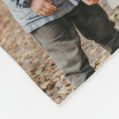 最高のGrandpa Ever Instagramフォトコラージュ フリースブランケット (角)