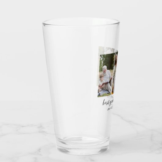 最高のGrandpa Ever Keepsake写真数々のグラス タンブラーグラス (右)