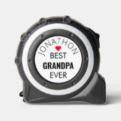 最高のGrandpa Ever Nameハート メジャー (正面)