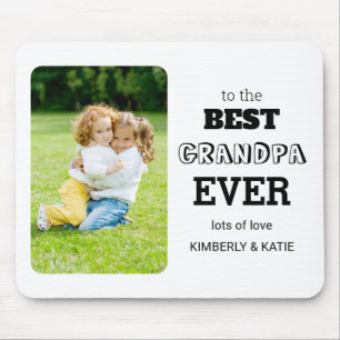 最高のGrandpa Ever Name写真 マウスパッド