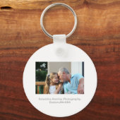 最高のGRANDPA EVER PHOTO パーソナライズされた KEYCHAIN キーホルダー (裏面)