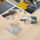 最高のGrandpa Ever Photo Collage ジグソーパズル (側面)