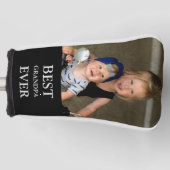 最高のGrandpa Ever Photo Patter ゴルフヘッドカバー (正面)