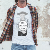 最高のGrandpa Ever Tシャツ