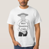 最高のGrandpa Ever Tシャツ (正面)