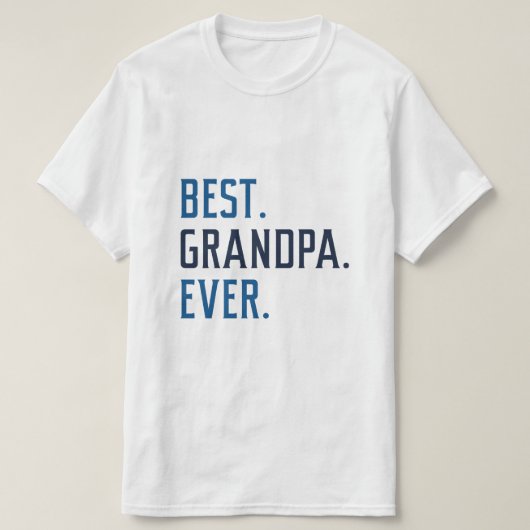 最高のGrandpa Ever Tシャツ (デザイン正面)