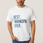 最高のGrandpa Ever Tシャツ (正面)
